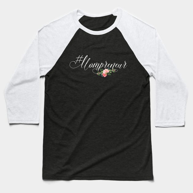 Mompreneur Baseball T-Shirt by Avintagelife13